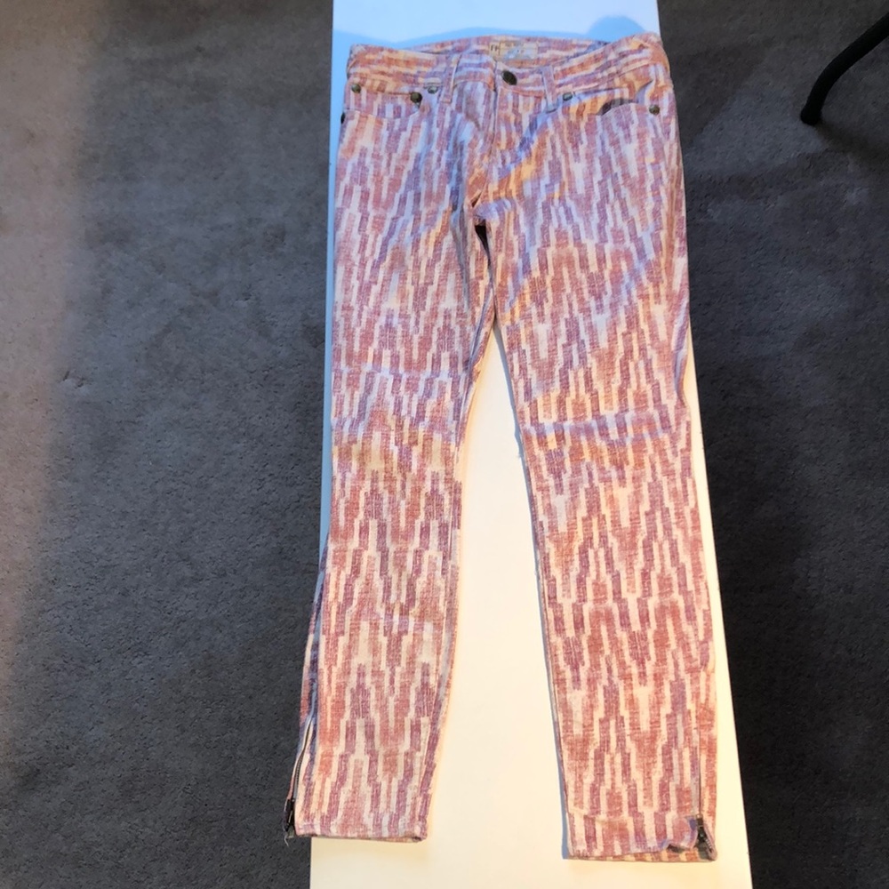 free people zipper capris